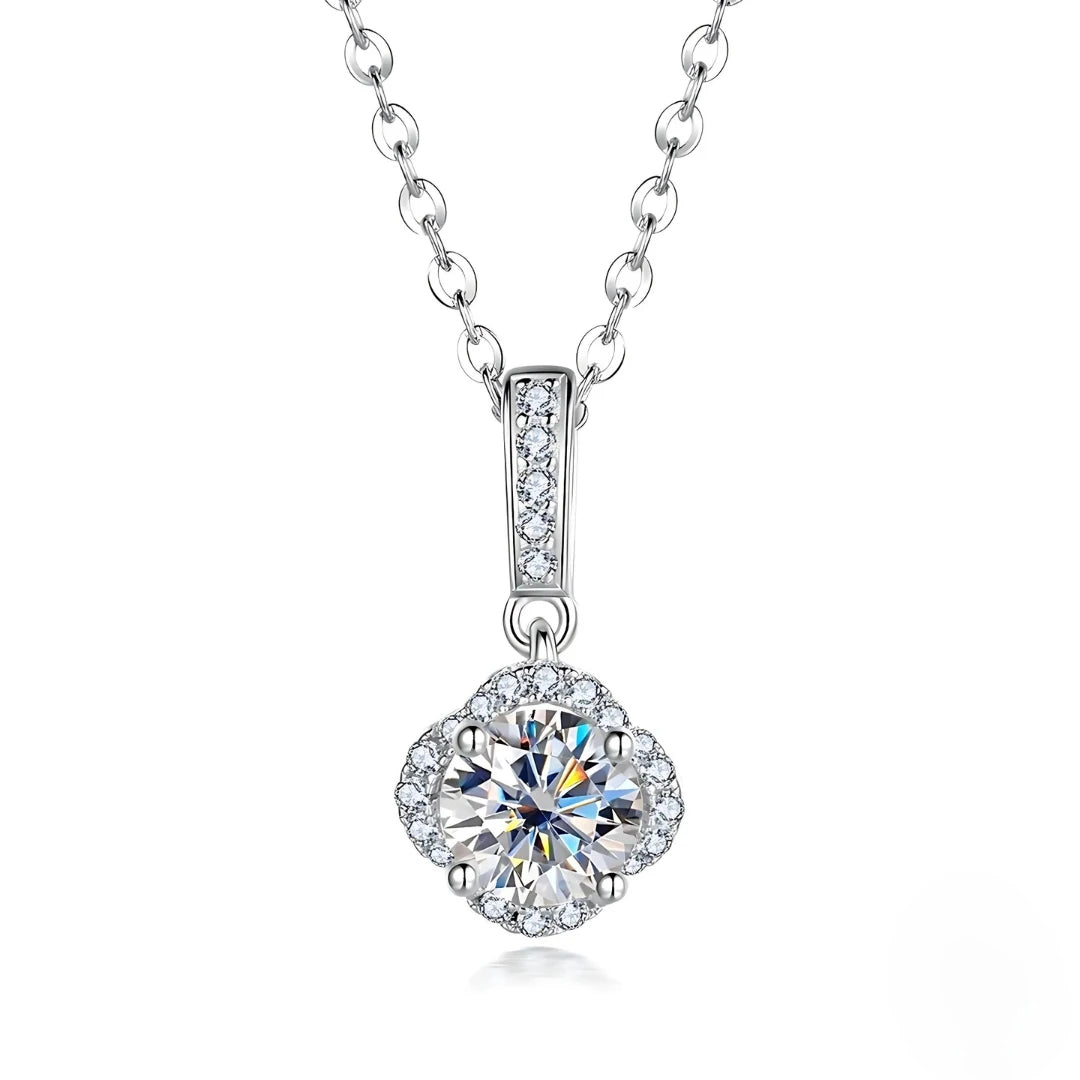 Colar Encantus em Cristal de Moissanite