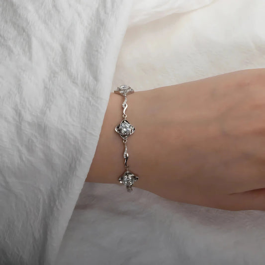 Estrelas do Universo em Cristal de Moissanite