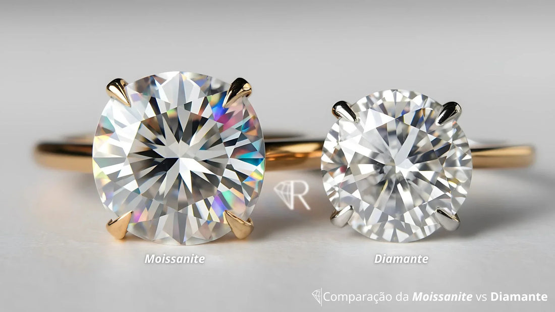 Por Que Escolher Moissanite?