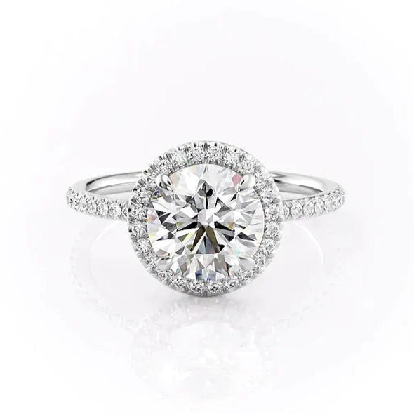 Anel Celestious com Cristal de Moissanite