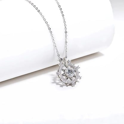 Colar Oceano em Cristal de Moissanite