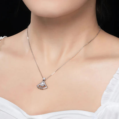 Colar Maritimus em Cristal de Moissanite