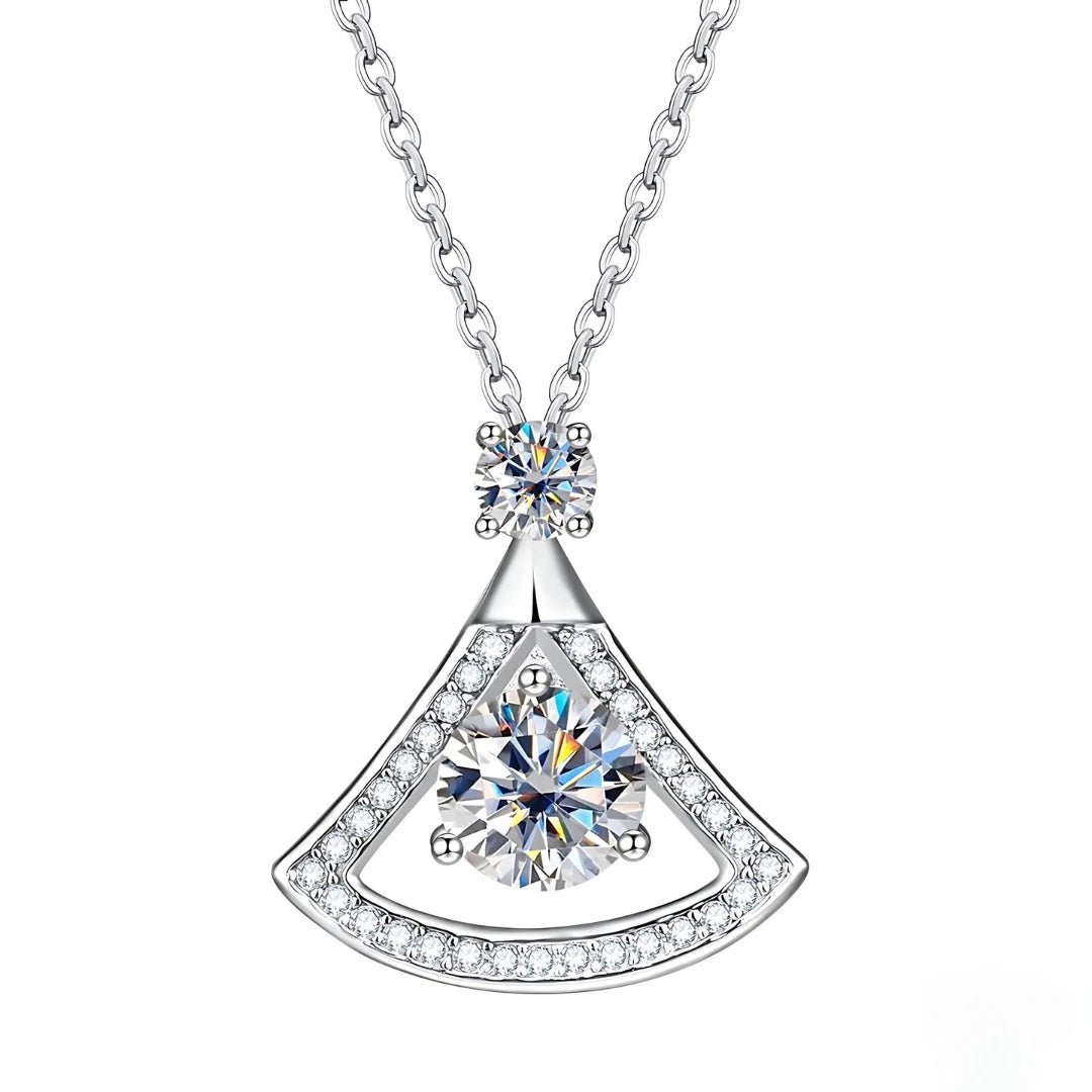 Colar Maritimus em Cristal de Moissanite