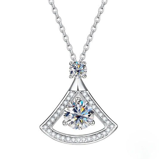 Colar Maritimus em Cristal de Moissanite