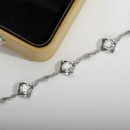 Estrelas do Universo em Cristal de Moissanite