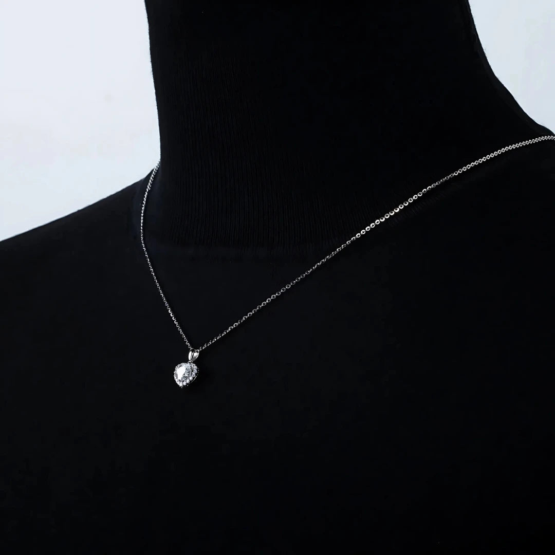 Colar Brilho do Amor em Cristal de Moissanite