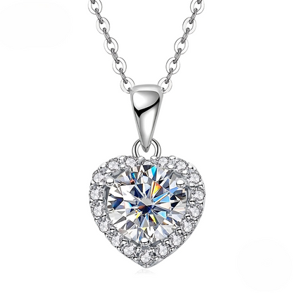 Colar Brilho do Amor em Cristal de Moissanite