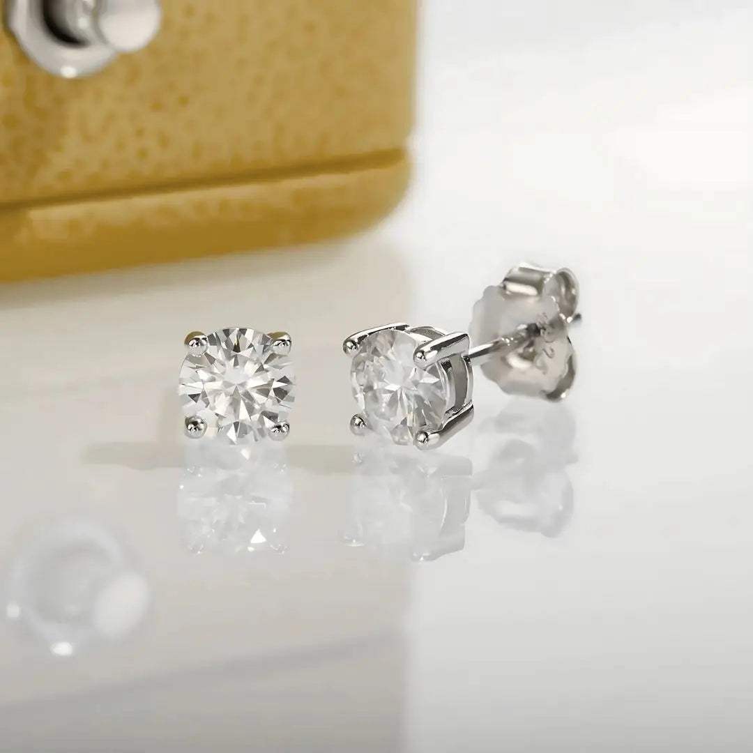 Brinco Luz Estelar em Cristal de Moissanite
