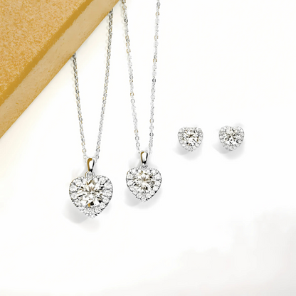 Colar Brilho do Amor em Cristal de Moissanite