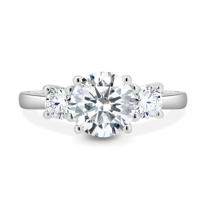 Anel Tríade da Criação com Cristal de Moissanite