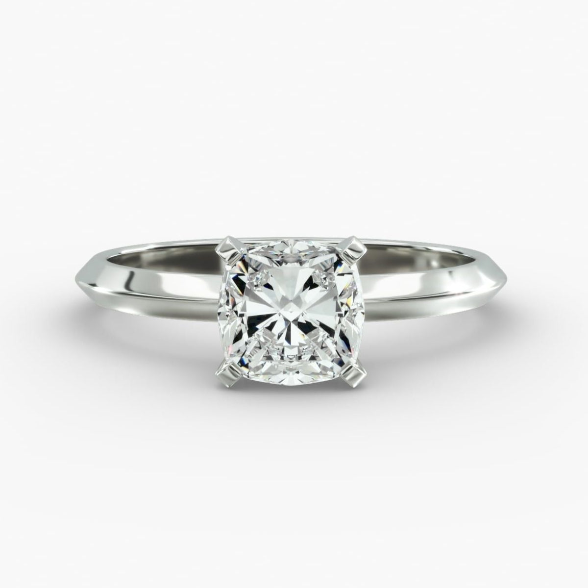 Anel Nuvem Celestial com Cristal de Moissanite