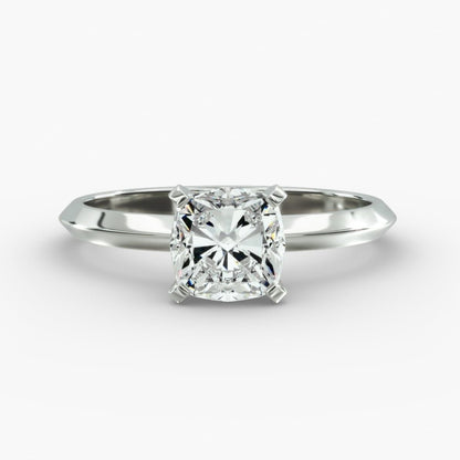 Anel Nuvem Celestial com Cristal de Moissanite