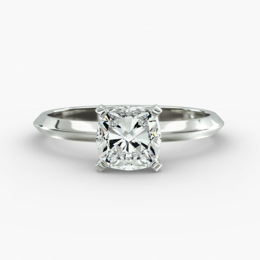 Anel Nuvem Celestial com Cristal de Moissanite