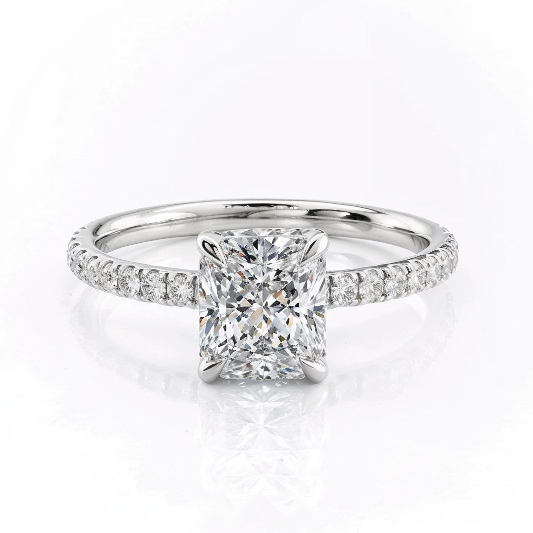 Anel Princesa da Luz com Cristal de Moissanite