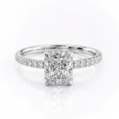 Anel Princesa da Luz com Cristal de Moissanite
