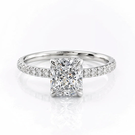 Anel Princesa da Luz com Cristal de Moissanite