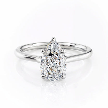Anel Espírito da Luz com Cristal de Moissanite