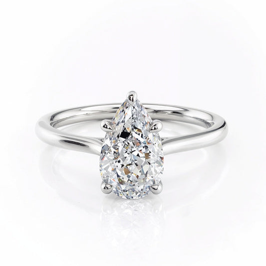 Anel Espírito da Luz com Cristal de Moissanite